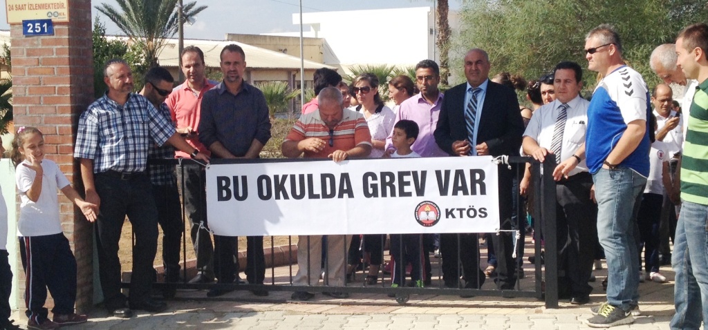 Girne’de Grev