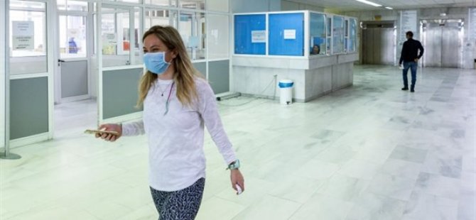 Güney kıbrıs’ta Lefkoşa Genel Hastanesinde korona vakası