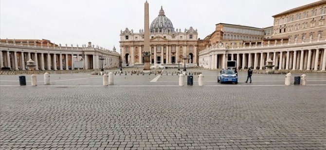 Vatikan'da Bir Kardinalin Kovid-19 Testi Pozitif Çıktı
