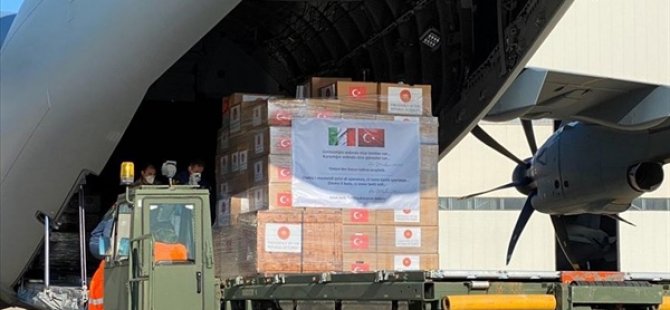 İspanya Ve İtalya'ya Yardım Gönderen Türkiye'ye Teşekkür Mesajları