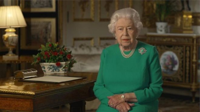 Kraliçe 2. Elizabeth: Kararlı ve birlikte olursak bu hastalığın üstesinden geliriz