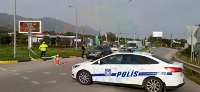 Alsancak, Lapta ve Karşıyaka bölgelerine giriş-çıkışa polis kontrolü