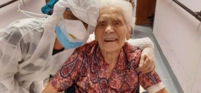 İtalya'da 104 yaşındaki kadın koronavirüsü yendi: İspanyol gribini de yenmişti