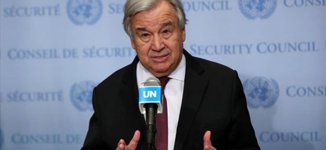 BM Genel Sekreteri Guterres'ten Bmgk'ye Kovid-19'a Karşı Birlik Ve Mücadele Çağrısı
