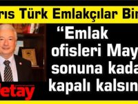 Kıbrıs Türk Emlakçılar Birliği: “Emlak ofisleri Mayıs sonuna kadar kapalı kalsın”