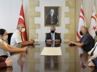 Cumhurbaşkanı Akıncı, Kuzey Kıbrıs Satranç Federasyonu Heyetini Kabul Etti