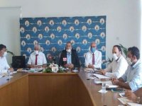 Belediyeler Birliği Yürütme Kurulu Toplantısının 7'ncisi Gazimağusa Belediyesi'nde Yapılıyor.