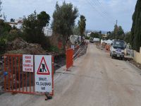 Girne Belediyesi Mezarlık düzenlemesi tamamlanıyor