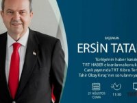 Başbakan Ersin Tatar bugün TRT Haber ekranlarına konuk oluyor...