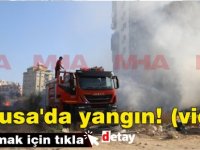 Mağusa'da yangın! (video)