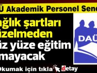 DAÜ-SEN:Başbakan bize talimat veremez