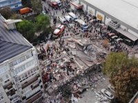 Depremin Merkez Üssü Seferihisar Havadan Görüntülendi