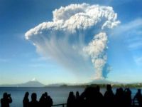 Şili'de Volkan patladı: İşte görüntüler