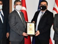 DAÜ Rektörü Prof. Dr. Aykut Hocanın ve LAÜ Rektörü Prof. Dr. Mehmet Ali Yükselen Bir araya Geldi