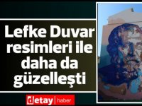 Lefke Duvar resimleri ile daha da güzelleşti