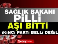 "Aşı bitti, ikinci parti için tarih net değil"