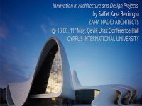 Zaha Hadid Mimarlık’tan Saffet Kaya Bekiroğlu UKÜ’DE konferans verecek