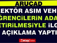 Prof. Dr. Asım Vehbi'den önemli açıklamalar