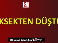 Pencere camlarını silerken yüksekten düştü!