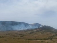 Gürpınar- İkidere mevkiindeki yangın kontrol altına alındı
