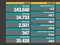 Türkiye'de Korona virüsü kaynaklı can kaybı 41 bini aştı