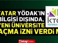 KTÖS Cumhurbaşkanı Tatar’ın üniversite izinlerine yönelik iddialara yanıtlanmasını talep etti