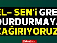 Büyükyılmaz'dan EL_SEN'e çağrı:Halkı bayram üstü elektriksiz bırakma,grevi askıya al,17 Mayıs'ta görüşelim.