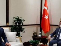 TC Cumhurbaşkanı Yardımcısı Oktay AKP KKTC Temsilcisi Öztekin’i Kabul Etti