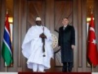 Gambiya Cumhurbaşkanı Jammeh Ankara'da