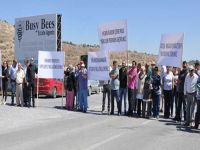 Boğaz-Boğaztepe’den çift şeritli yol geçirilmesine karşı eylem