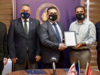 DAÜ İle Kıbrıs Türk Elektrik Müteahhitleri Birliği Arasında İş Birliği Protokolü İmzalandı