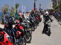 Motosikletseverler Girne’de buluştu