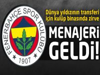 Dünyaca ünlü yıldızın menajeri Fenerbahçe kulüp binasında!