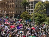 Avustralya’da Corona Virüsü Protestoları