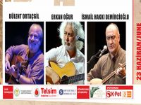 Mağusa Festivali’nde yarın Bülent Ortaçgil-Erkan Oğur-İsmail Hakkı Demirciler konseri yapılacak
