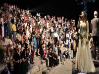 Kıbrıs Müziğinin en büyük prodüksiyonu Aysun Kahraman Uyanış Senfonisi Salamis Antik Tiyatro’da yapıldı