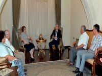 Cumhurbaşkanı Mustafa Akıncı, SOS Çocuk Köyü Derneği heyetini kabul etti