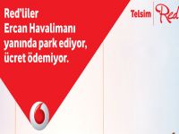 Ercan Havalimanı yanında ücretsiz otopark ve vale hizmeti Telsim Red Dünyası’nda