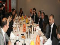Cumhurbaşkanı Akıncı, Brüksel'de gazeteciler ile bir araya geldi
