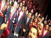 YDÜ Hukuk Fakültesi mezuniyet töreni büyük bir coşku ile gerçekleştirildi