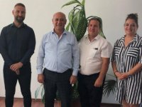 Kıbrıs Türk Öğretmenler Sendikası yetkilileri, Ahmet Benli ile görüşme gerçekleştirdi