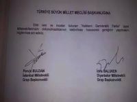 HDP Vekillerinin dokunulmazlıkları kaldırılması için müracaat etti