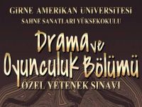 GAÜ Drama Ve Oyunculuk Bölümü Yetenek Sınavı Başvuruları devam ediyor