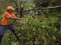 Fiona Kasırgası hızla ilerleyerek Dominik Cumhuriyeti’ni vurdu