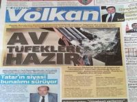 Volkan Gazetesine tepki yağdı