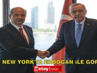 Cumhurbaşkanı Tatar, New York'ta Türkiye Cumhurbaşkanı Erdoğan ile görüştü