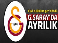 Galatasaray'da ayrılık!
