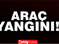 Haspolat'ta Araç Yangını