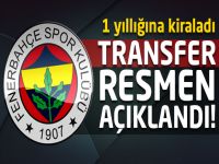 Fenerbahçe transferi resmen açıkladı! 1 yıllığına kiraladı...