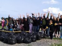 Evkaf Girne İyilik Gönüllüleri’nin Topladığı Çöp Miktarı Şaşkınlık Yarattı